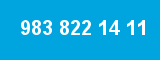983 822 14 11 983 822 14 11